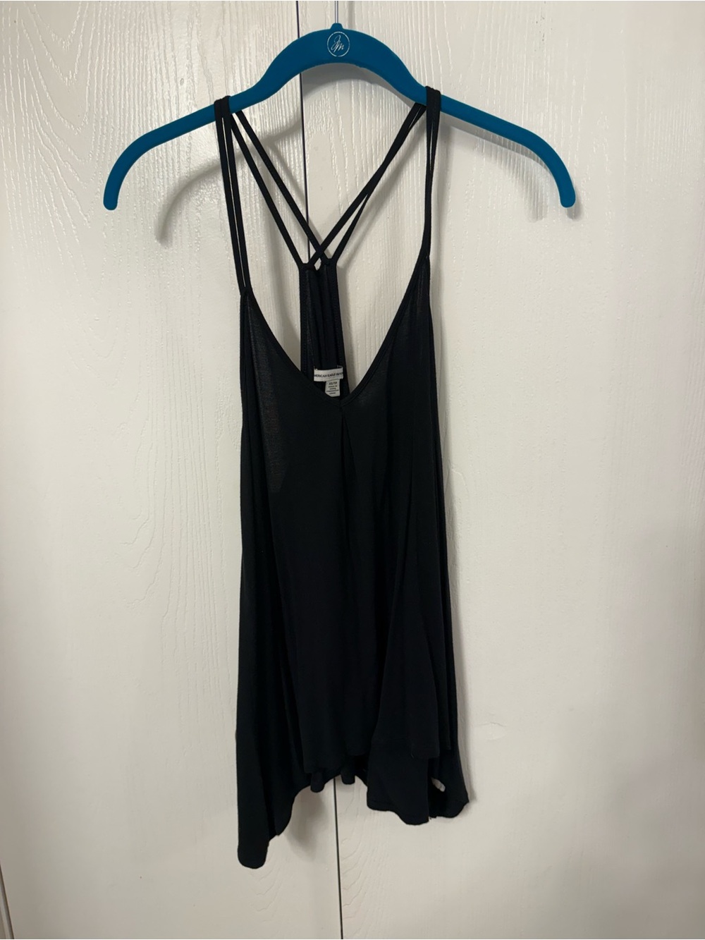AE Black Strappy Women’s Tank Top